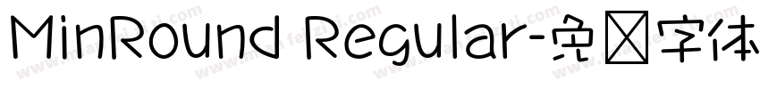MinRound Regular字体转换